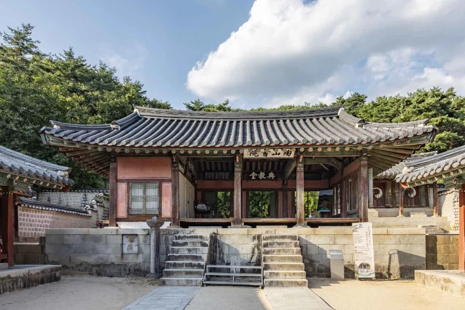 경북 도산서원 유네스코 세계유산 방문 동선을 참고할 수 있는 트립뷰 편집 이미지