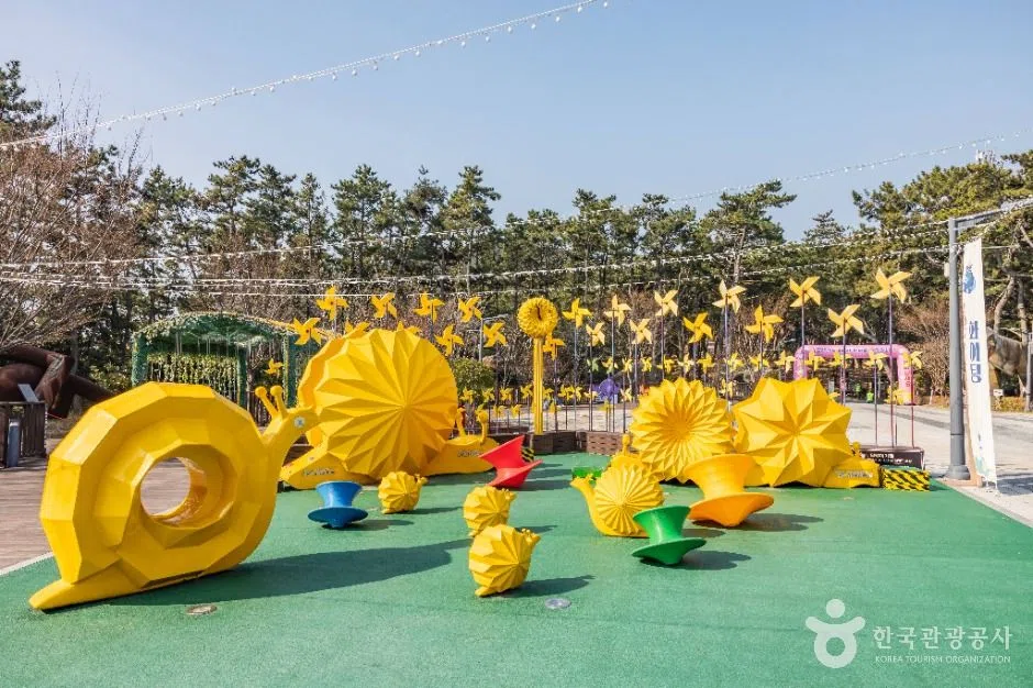 부산 송도스카이파크 방문 동선을 참고할 수 있는 트립뷰 편집 이미지