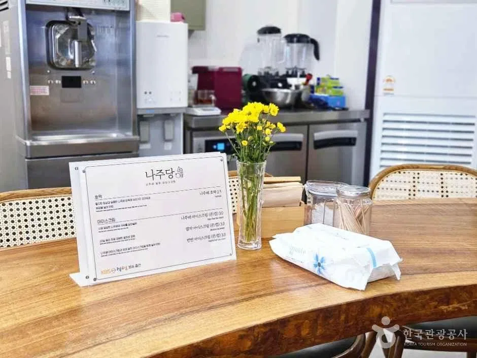 전남 나주당 방문 동선을 참고할 수 있는 트립뷰 편집 이미지