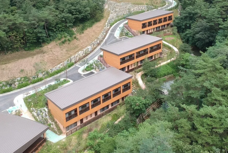 전남 국립나주숲체원 방문 동선을 참고할 수 있는 트립뷰 편집 이미지