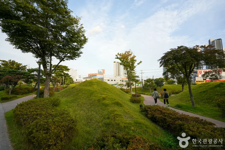 경북 철길숲 & 불의정원 방문 동선을 참고할 수 있는 트립뷰 편집 이미지