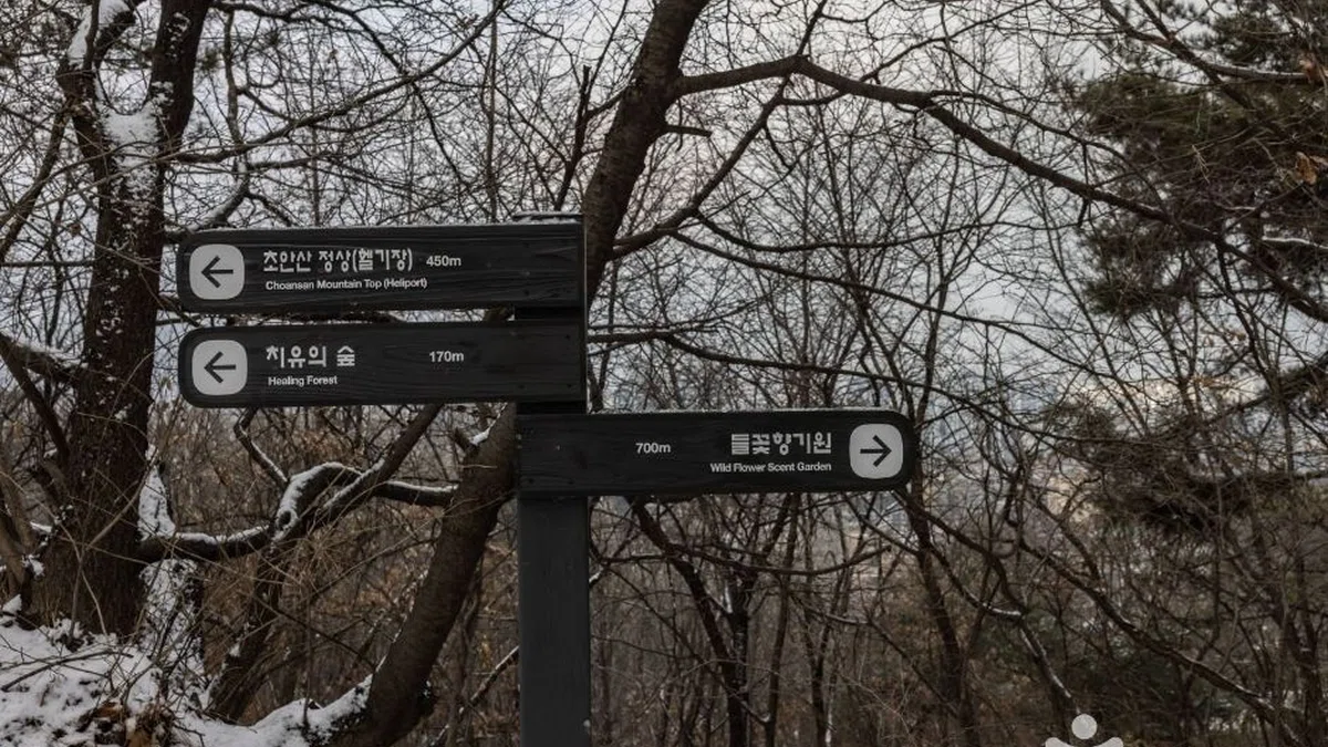 서울 북한산 단풍 명소 주차·동선 정보를 담은 트립뷰 지역 허브 배너